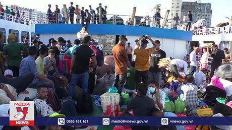 Giao thông quá tải tại Bangladesh trước lễ Eid al-Adha