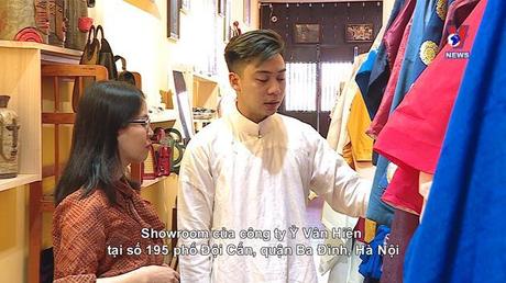 Nguyễn Đức Lộc và niềm đam mê cổ phục