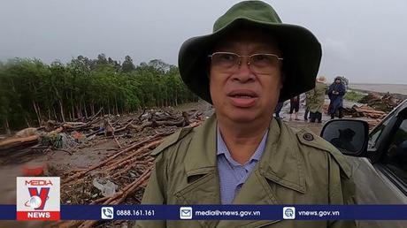 Cảnh báo nguy cơ mất an toàn đê biển Tây Cà Mau