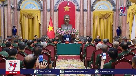 Chủ tịch nước tiếp đại biểu cựu chiến binh Mặt trận Vị Xuyên - Hà Tuyên