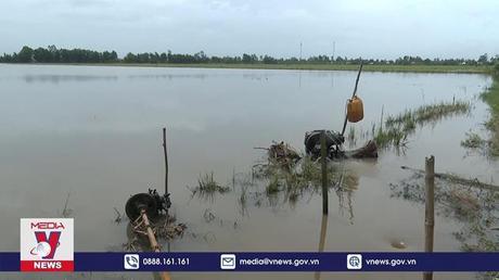 Mưa dông kéo dài gây thiệt hại tại Hậu Giang