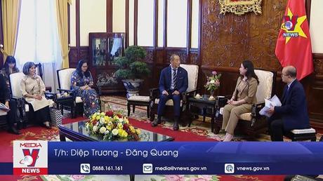 Phó Chủ tịch nước tiếp Giám đốc WHO khu vực Tây TBD