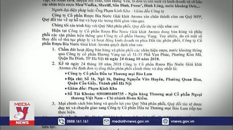 Cần sớm  xử lý dấu hiệu vi phạm pháp luật tại cơ sở sản xuất Vodka men