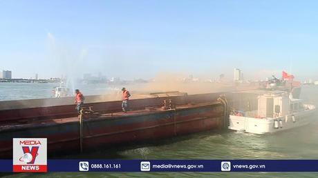 Đà Nẵng diễn tập ứng phó sự cố tràn dầu