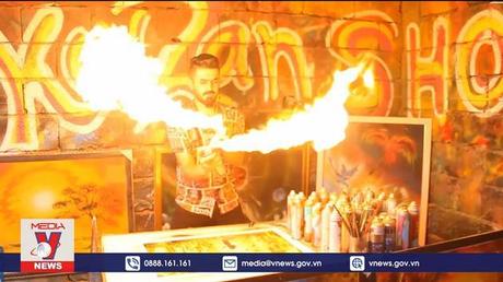 Vẽ tranh bằng lửa