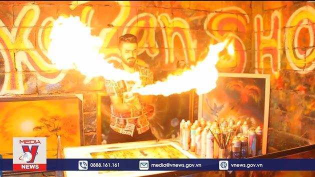 Vẽ tranh bằng lửa