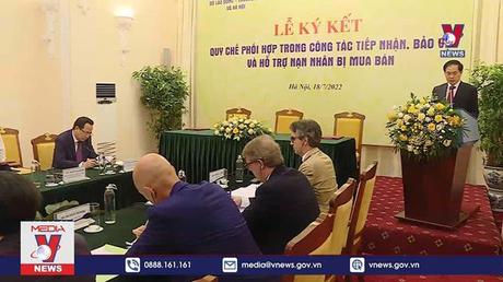 Phối hợp trong tiếp nhận, bảo vệ và hỗ trợ nạn nhân bị mua bán