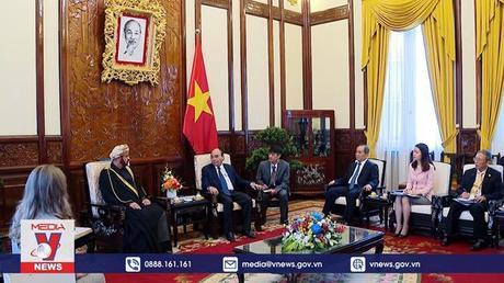 Chủ tịch nước tiếp Đại sứ Oman chào từ biệt