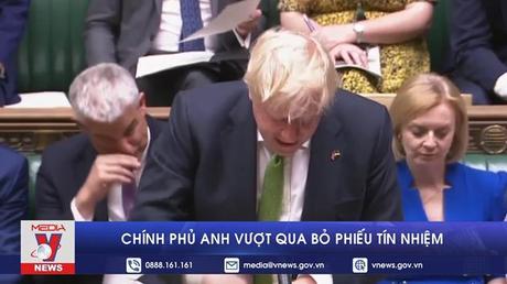 Chính phủ Anh vượt qua bỏ phiếu tín nhiệm
