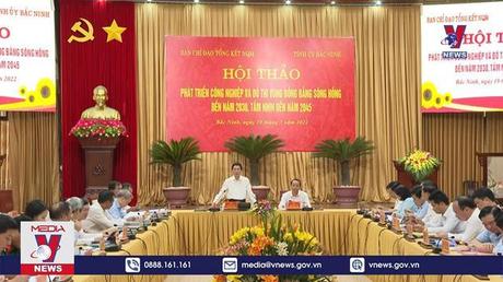 Đẩy mạnh phát triển công nghiệp và đô thị vùng đồng bằng sông Hồng