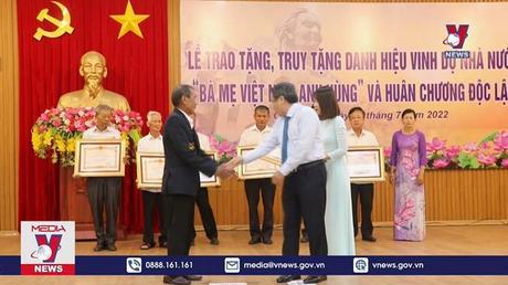 Quảng Trị trao tặng, truy tặng danh hiệu Bà mẹ Việt Nam Anh hùng