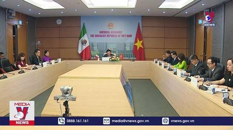 Chủ tịch Quốc hội hội đàm trực tuyến với Chủ tịch Thượng viện Mexico 
