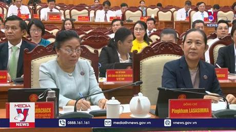 Đoàn đại biểu Quốc hội Lào thăm và làm việc tại Thái Nguyên