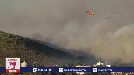 Cháy rừng lan rộng khắp châu Âu do nắng nóng