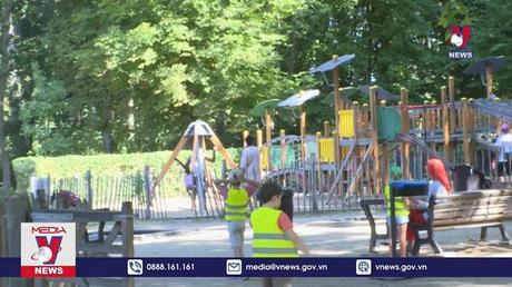 Nắng nóng kỷ lục ở Bỉ