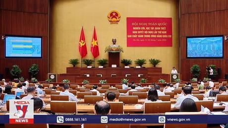 Hội nghị toàn quốc nghiên cứu, học tập, quán triệt NQ Trung ương 5, khóa XIII