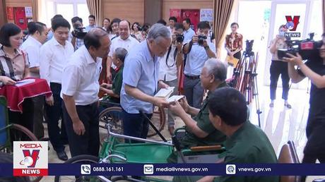 Tri ân thương, bệnh binh nặng tại tỉnh Hà Nam