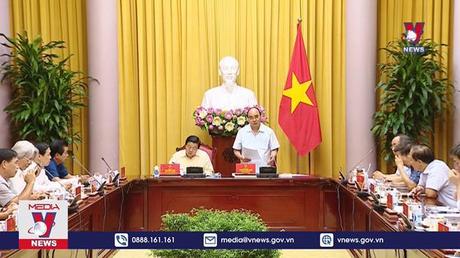 Chủ tịch nước chủ trì làm việc về Đề án xây dựng Nhà nước pháp quyền
