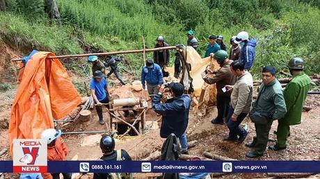 Khai thác quặng thiếc trái phép tại Lạc Dương, Lâm Đồng