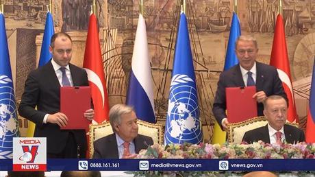 Nga, Ukraine ký kết thỏa thuận nối lại hoạt động xuất khẩu ngũ cốc