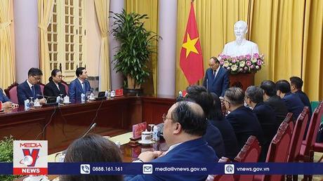 Chủ tịch nước tiếp Hiệp hội Giao lưu Kinh tế Văn hóa Hàn – Việt