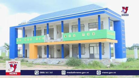 Công trình xã hội khu TĐC sân bay Long Thành ngưng trệ 