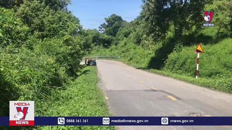 Tai nạn xe khách lao xuống vực tại Bình Thuận