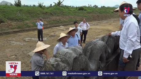 Phát hiện nhiều dấu tích kiến trúc cổ ở Thành nhà Hồ