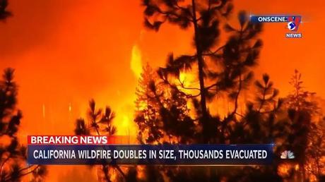 Nước Mỹ oằn mình vì cháy rừng