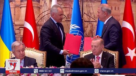 Các tàu xuất khẩu ngũ cốc của Ukraine sắp khởi hành