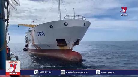 Dừng tìm kiếm tàu cá Bình Thuận bị chìm