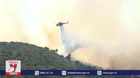 Cháy rừng tiếp diễn tại các nước châu Âu