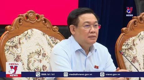 Chủ tịch Quốc hội làm việc với Ban Thường vụ Tỉnh uỷ Quảng Nam