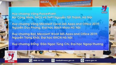 Việt Nam thắng lớn tại cuộc thi Vô địch Tin học văn phòng thế giới