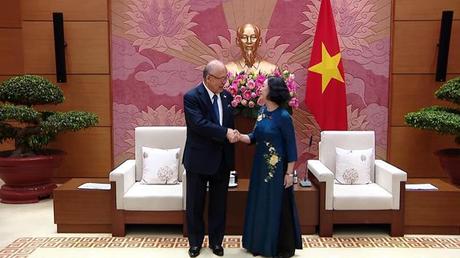 Thúc đẩy hợp tác giao lưu nghị sỹ hữu nghị Việt Nam - Nhật Bản
