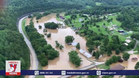 Lũ lụt kinh hoàng tại Mỹ