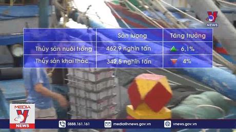 7 tháng đầu năm, sản lượng thủy sản ước đạt hơn 5 triệu tấn