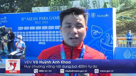 Huy chương vàng đầu tiên của đoàn thể thao VN tại Para Games