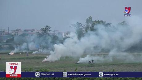 Đốt rơm rạ gây ô nhiễm môi trường sẽ bị phạt 