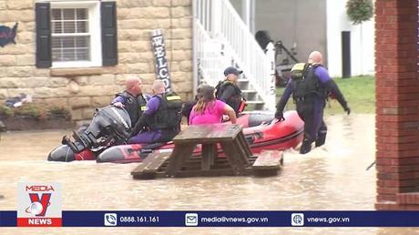 Bão lũ hoành hành tại bang Kentucky (Mỹ)