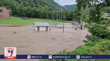 Mưa lũ gây thương vong lớn tại Mỹ