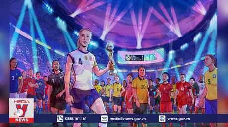 Đội trưởng Huỳnh Như hiện diện trên poster VCK World Cup nữ 2023 