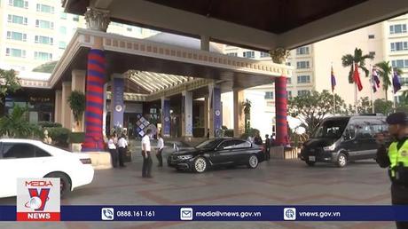 Bộ trưởng Ngoại giao Bùi Thanh Sơn có nhiều hoạt động tại AMM-55