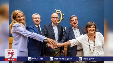 Đảng trung tả Italy đạt thỏa thuận liên minh trước bầu cử