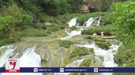 Thắng cảnh Thác nàng tiên của huyện Vân Hồ, tỉnh Sơn La