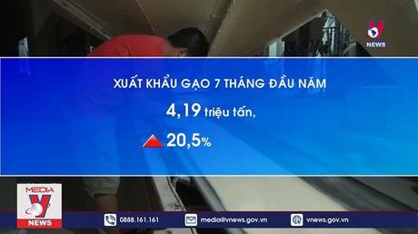  Xuất khẩu gạo tăng kỷ lục