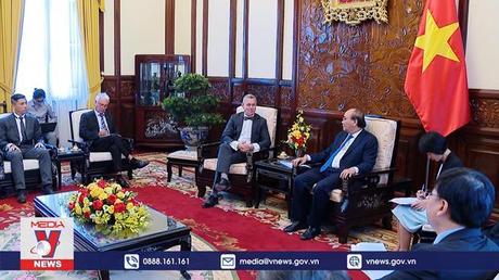 Chủ tịch nước tiếp các Đại sứ trình Quốc thư