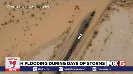 Lũ quét khiến 1.000 người mắc kẹt ở Công viên quốc gia Mỹ