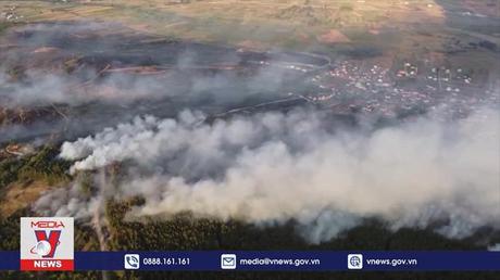 Cháy rừng diễn biến phức tạp ở châu Âu