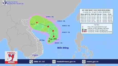 Chủ động ứng phó vùng áp thấp trên biển